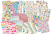 pack promo gommettes enfants - Méga packs créatifs - 10doigts.fr