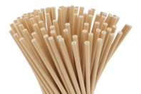 pailles en papier carton kraft - Vaisselle jetable et réutilisable - 10doigts.fr