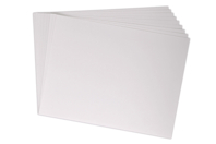 Papier blanc 50 x 65 cm, 160 gr - 250 feuilles - Papiers blancs - 10doigts.fr