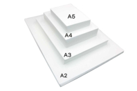 papiers divers formats - Papiers blancs - 10doigts.fr