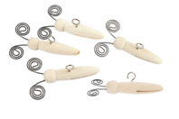 Papillon en bois - 5 pièces - Suspensions et déco murale - 10doigts.fr