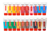 peinture acrylique 75 ml royal talens - Peinture acrylique satinée, brillante - 10doigts.fr