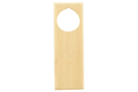 plaque de porte en bois rectangulaire - Plaque de porte - 10doigts.fr