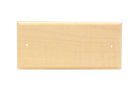 plaque en bois percé - Plaque de porte - 10doigts.fr