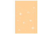 Pochoir ciel étoilé  - Pochoir frise - 10doigts.fr