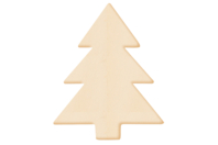 Sapin bois naturel - Objets en bois Noël - 10doigts.fr