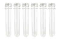 soliflore en plastique tube - Plastique Transparent - 10doigts.fr