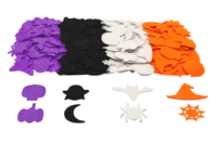 stickers halloween feutrine - Gommettes Halloween - 10doigts.fr