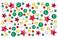 strass adhésifs noël - Strass - 10doigts.fr