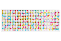 Strass autocollants en bande, multicolore - 504 pcs - Strass - 10doigts.fr