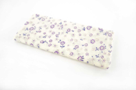 tissu coton fleurs violet - Coupons de tissus - 10doigts.fr