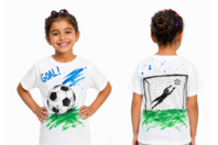 tshirt foot - Coton, lin - Textiles - 10doigts.fr