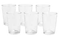 verres droits 20 cl pas cher - Supports en Verre - 10doigts.fr