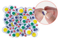 yeux mobiles couleurs - Yeux mobiles - 10doigts.fr