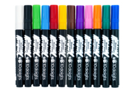 Marqueurs peinture opaque - 12 couleurs  - Marqueurs peinture - 10doigts.fr