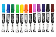 Marqueurs permanents 10 DOIGTS - 12 couleurs - Marqueurs permanents - 10doigts.fr