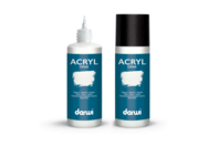 Peinture acrylique mate 80 ml - Blanc - Peinture acrylique mate - 10doigts.fr