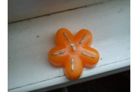 bougie fleur - Bougies - 10doigts.fr