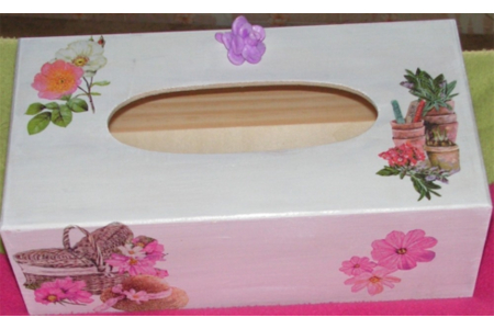 Boîtes à mouchoirs - Déco du bois - 10doigts.fr