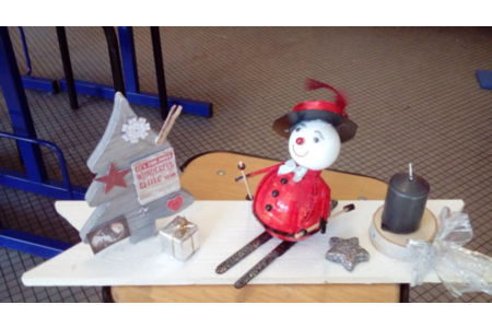 déco de table pour Noël - Bougies - 10doigts.fr