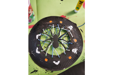 Activité Halloween - Créations d'enfant - 10doigts.fr