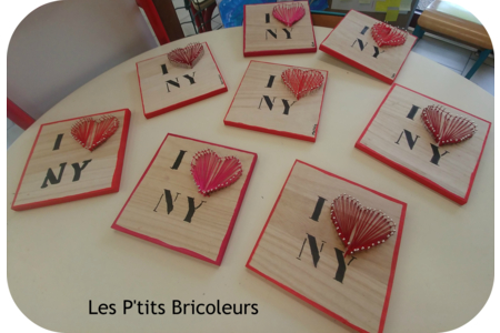 String art ou l'art de la ficelle - Divers - 10doigts.fr