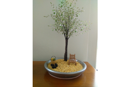 Arbre en perles de rocailles - Perles, bracelets, colliers - 10doigts.fr