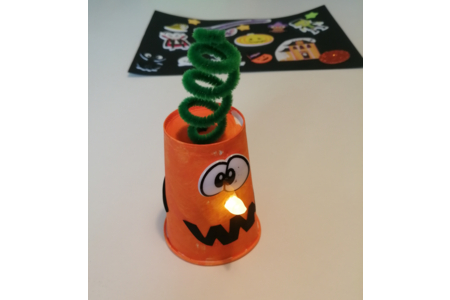 Jolie citrouille - Créations d'enfant - 10doigts.fr