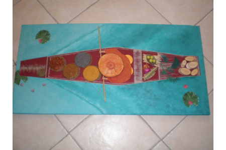 Barque hindou - Home Déco, Châssis - 10doigts.fr