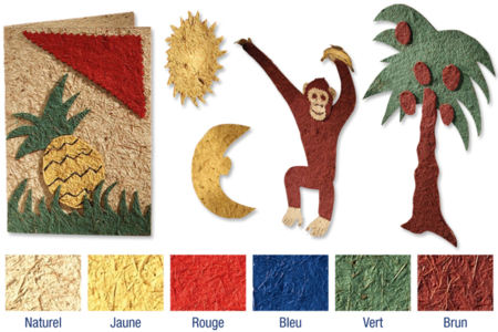 Papier coco - 10doigts.fr