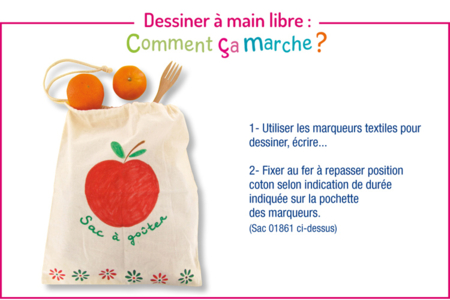 Casquette en coton blanc - Activités manuelles objets décorés – 10doigts.fr