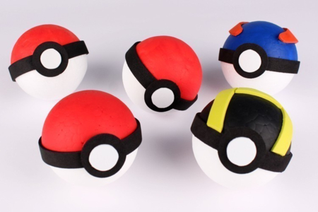 Fabriquer une Pokéball - Activités manuelles jeux – 10doigts.fr