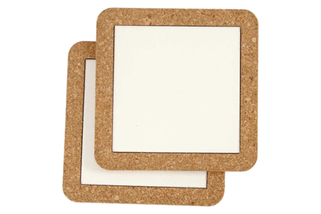 2 dessous de plat - Supports en céramique à décorer – 10doigts.fr