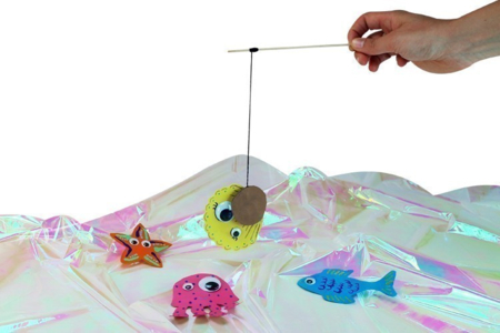 Tuto / DIY : Jeu de pêche à la ligne pour enfants - Activités manuelles jeux – 10doigts.fr