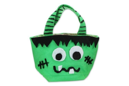 Sac à bonbons pour Halloween - monstre - Activités manuelles Halloween – 10doigts.fr