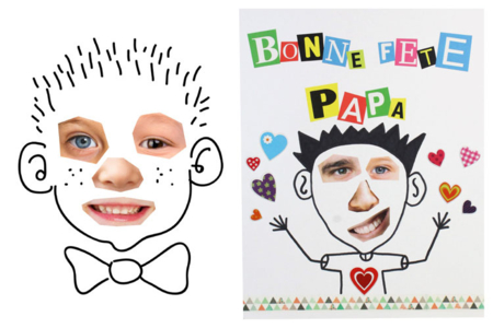 Gommettes visages réalistes et rigolos - Gommettes Yeux et Visages – 10doigts.fr