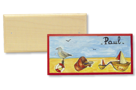 Blason de porte en bois - Plaque de porte – 10doigts.fr