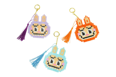 3 porte-clés labubu - Activités manuelles porte-clés – 10doigts.fr