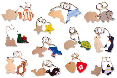 Porte-clefs animaux - 10doigts.fr