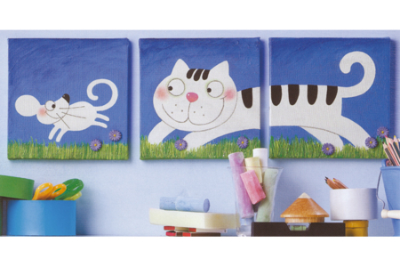 Châssis Carrés - 100 % coton - Epaisseur : 1,8 cm - Châssis et Cartons toilés – 10doigts.fr