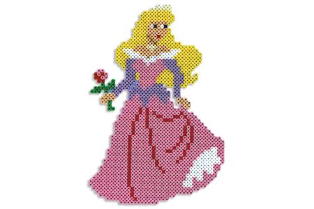 Plaque carrée pour perles fusibles + papier sulfurisé - Perles à repasser 5 mm – 10doigts.fr