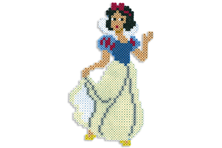 Plaque carrée pour perles fusibles + papier sulfurisé - Perles à repasser 5 mm – 10doigts.fr