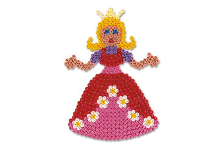 Plaque carrée pour perles fusibles + papier sulfurisé - Perles à repasser 5 mm – 10doigts.fr