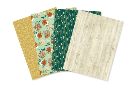 4 feuilles "Foil" - Papiers Décopatch – 10doigts.fr