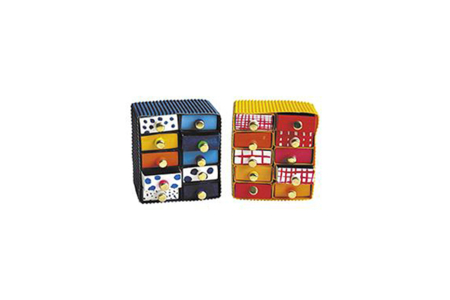 Set de 10 boîtes d'allumettes en carton blanc - Boîtes en carton – 10doigts.fr