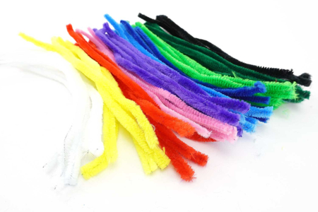 50 cure-pipe - Chenilles, cure-pipe – 10doigts.fr