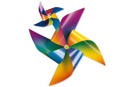 Set de 10 cartes Arc-en-ciel en dégradé de couleur - Papier effet et matière – 10doigts.fr