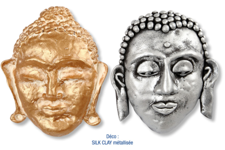 Gabarit pour créer des masques ou des loups - Moules pour plâtre, savon, béton ... – 10doigts.fr