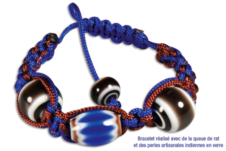 Cordon polyester Queue de rat : Idée Créa - Cordon queue de rat – 10doigts.fr