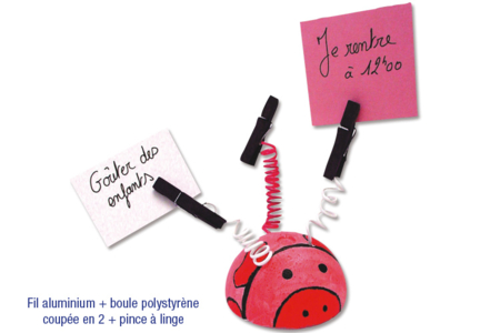 Fils aluminium cochon pense bête - Fils aluminium - Accessoires Loisirs Créatifs – 10doigts.fr